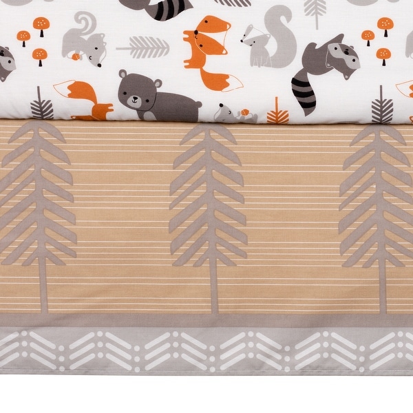 raccoon crib bedding