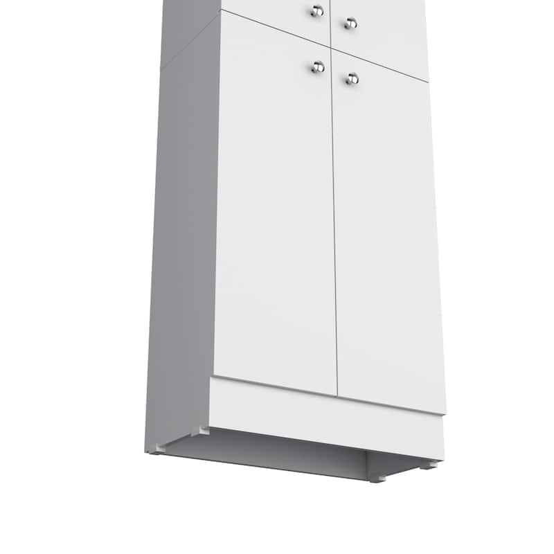 Cameron Pantry Cabinet with 4 doors and 5 hidden shelves