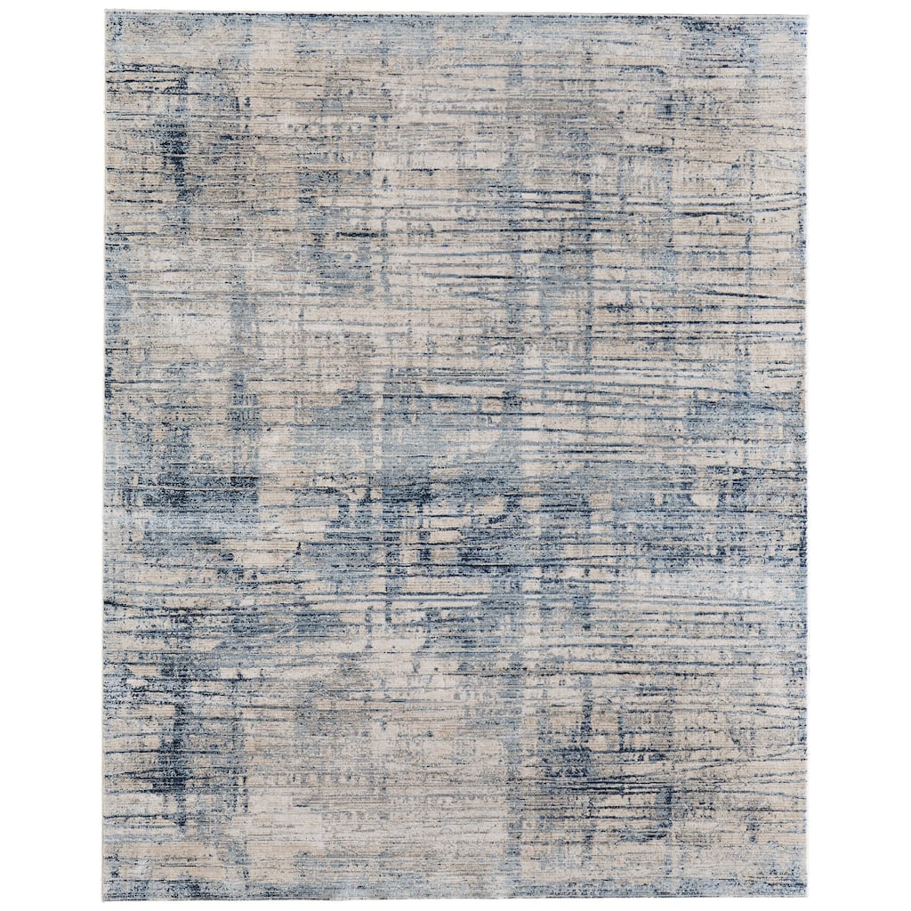Grand Bazaar Maxin Machine Made Abstract Modern Area Rug