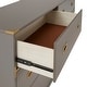preview thumbnail 16 of 22, Kedric 6-Drawer Gold Accent Dresser by iNSPIRE Q Bold