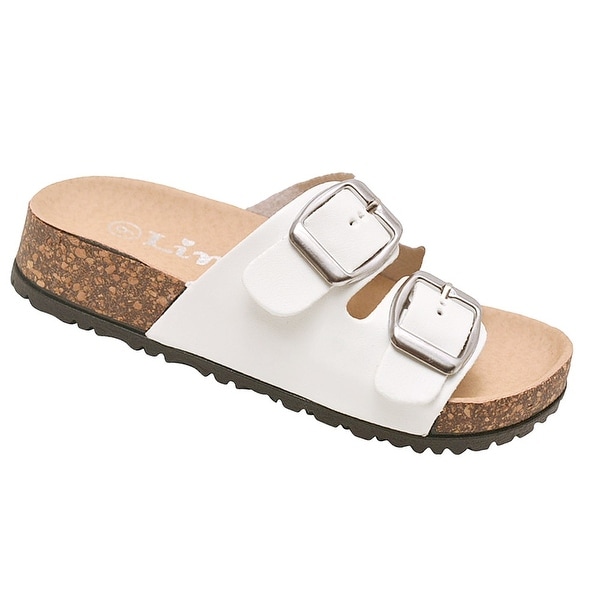 2 strap cork sandals