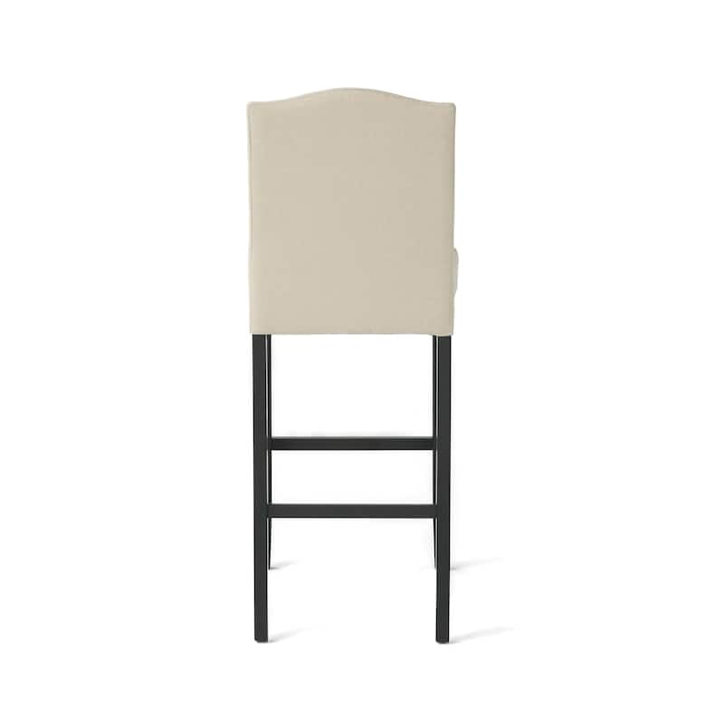 Modern Fabric Bar Stool (Set of 2)