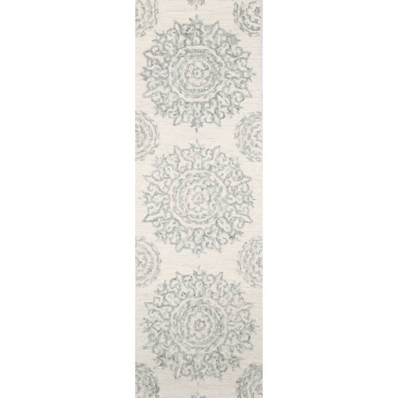 Bashian Nodal Biscuit Transitional Area Rug