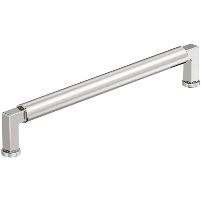 Amerock BP37486 Balon 7-9/16" Center to Center Smooth Handle Cabinet - Polished Nickel