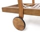 preview thumbnail 9 of 41, Perla Acacia Wood Chaise Lounge (Set of 2) by Christopher Knight Home