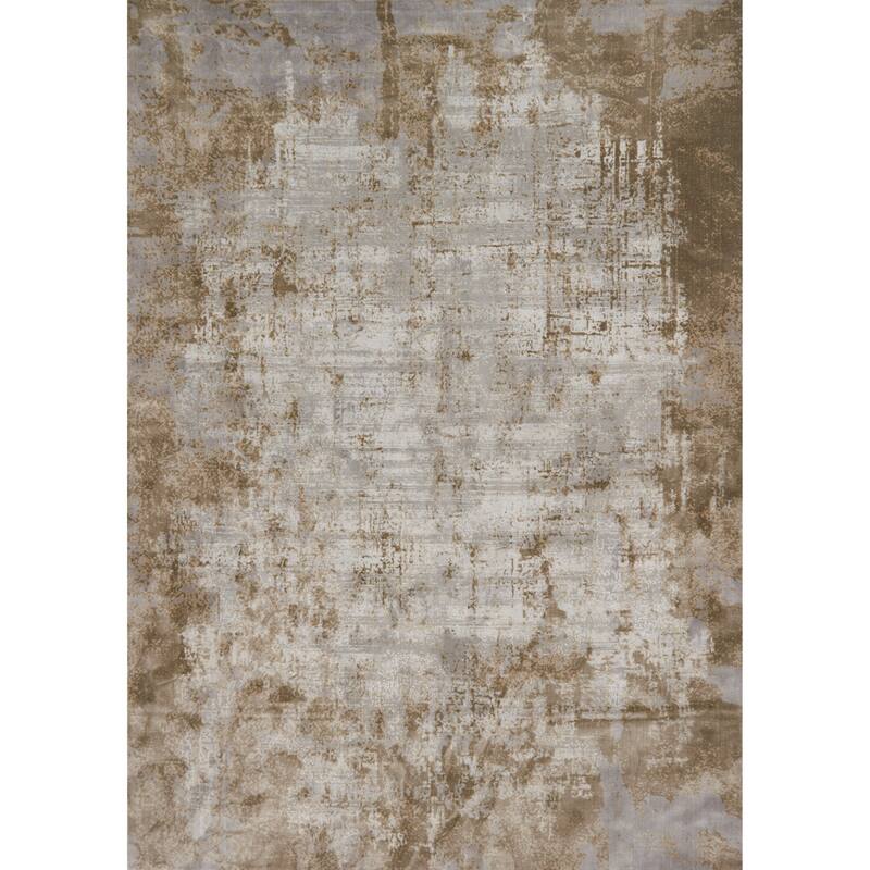 Alexander Home Mason Abstract Modern Distressed Rug