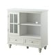 preview thumbnail 2 of 3, Convenience Concepts Tahoe Highboy 40" 2 Drawer TV Stand with Storage Cabinet and Shelves
