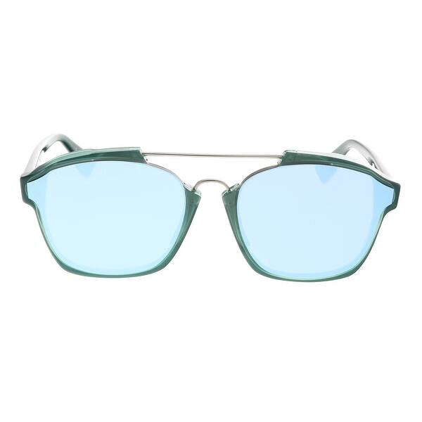 Shop Dior Abstract 0cjha4 Opal Green Aviator Sunglasses 58 17