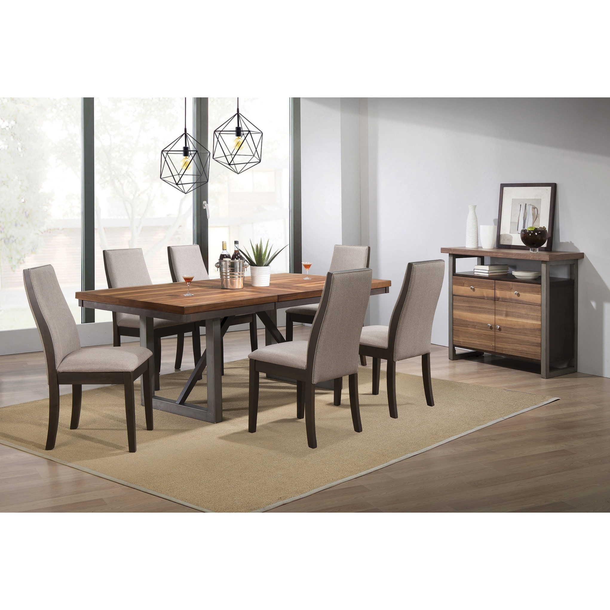 Halloway 7 piece dining set on sale