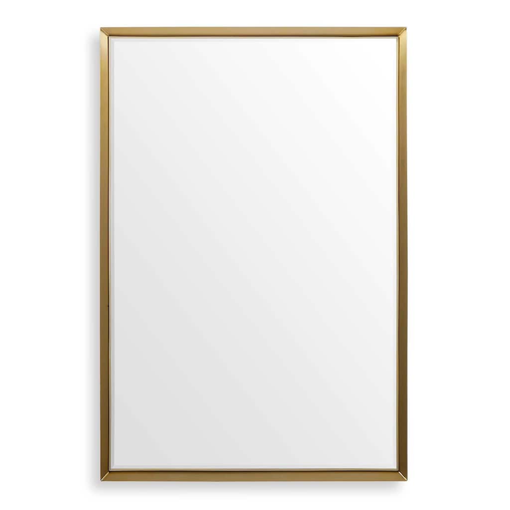 Uttermost Heisler Brass Mirror