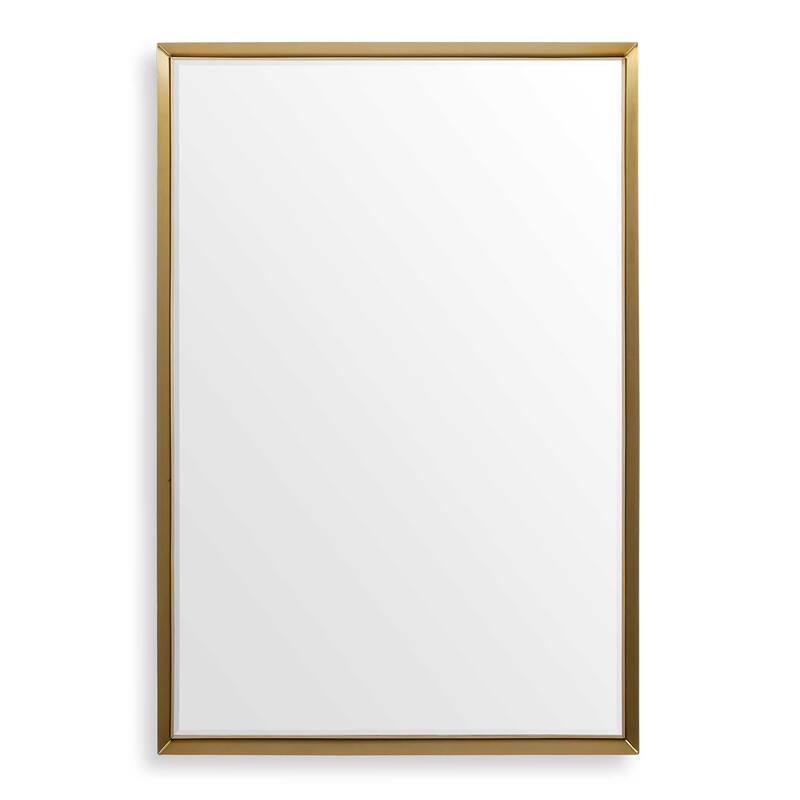 Uttermost Heisler Brass Mirror