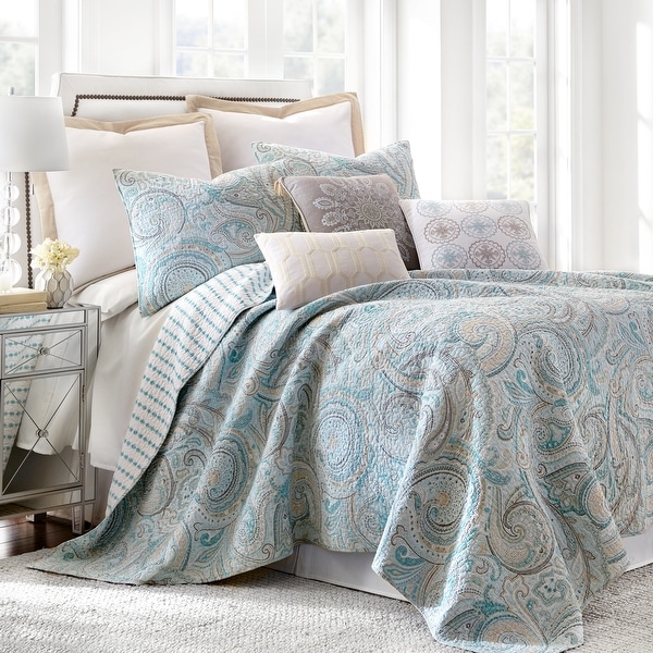 Spruce Spa Full/Queen Quilt Set - Levtex Home - Bed Bath & Beyond