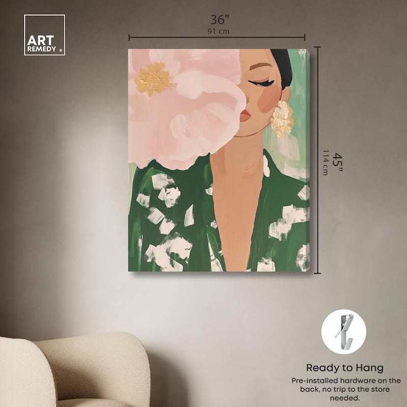 Livia III Canvas by Art Remedy, Gallery Wrapped