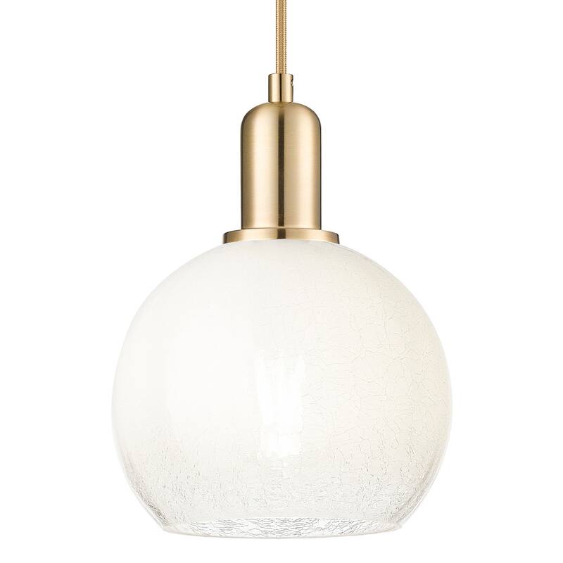 Innovations Lighting 716-1P-G483-8OP Brookhaven Globe 8" Wide Cord - Champagne Bronze