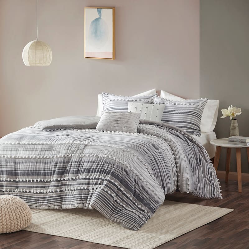 Intelligent Design Charlie Cotton Duvet Cover Set