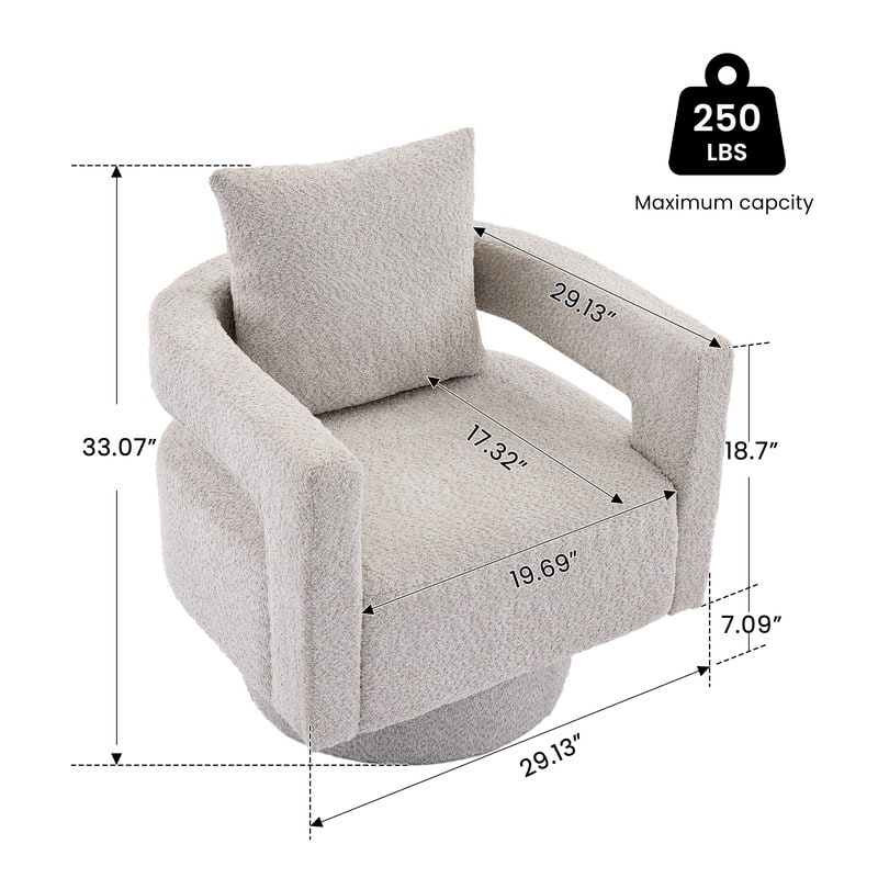 Premium Ergonomic Swivel Chair – Stay Cool, Supported & Comfy All Day