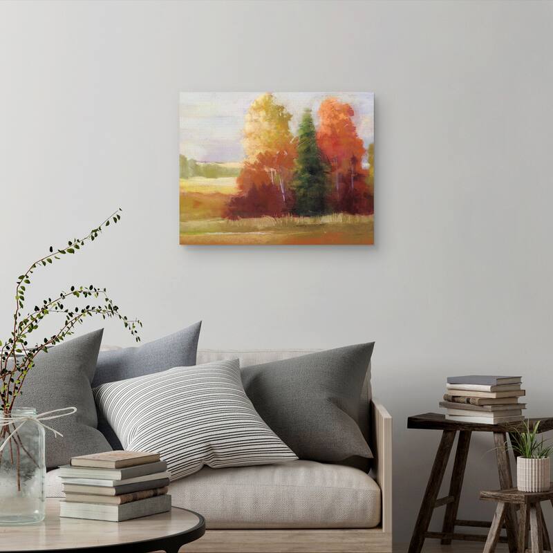 Autumn Leaves by Carol Rowan Canvas Art Print