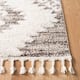 SAFAVIEH Moroccan Tassel Shag Iulieana Boho Tribal 2-inch Thick Rug