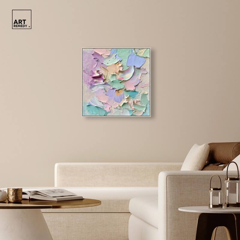 Flowing Mousse II Canvas by Art Remedy