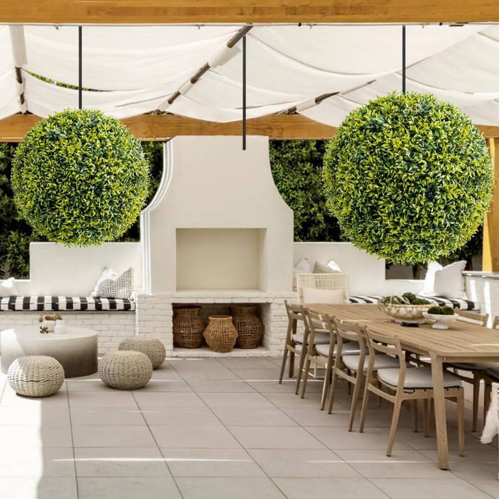 Decorative Artificial Plant Topiary Boxwood Balls for Home Decor, Wedding