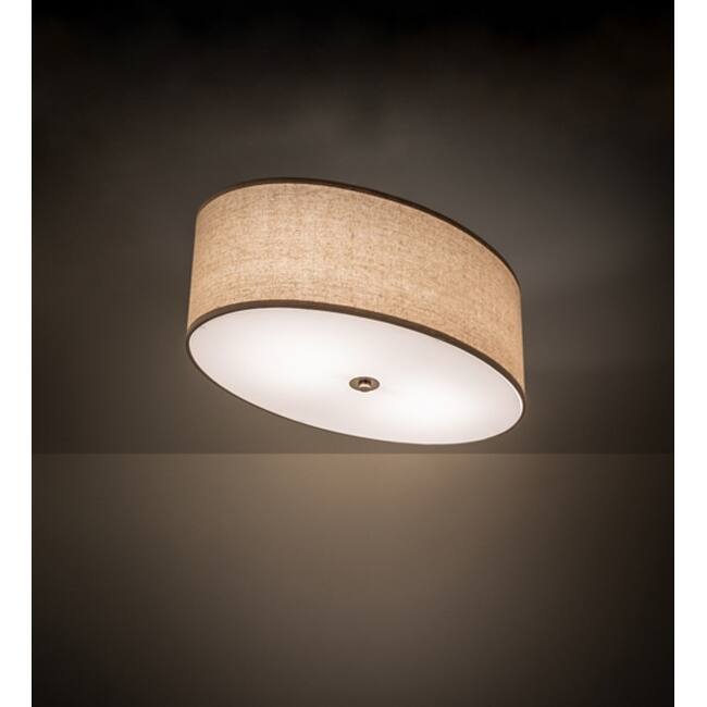 Meyda Tiffany 245492 Cilindro Southland 2 Light 24" Wide Semi-Flush