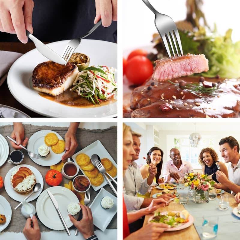 Cutlery Set - Silver - 30 Piece