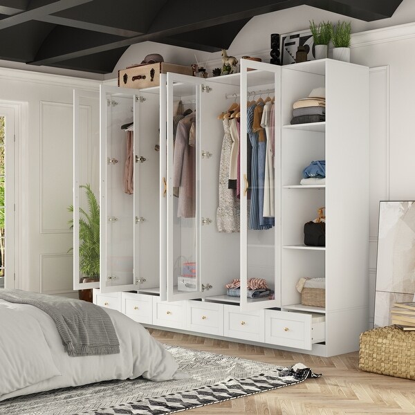 Multi Unit Wardrobe Versatile Storage Solutions Armoires Cabinet White On Sale Bed Bath Beyond 40178562