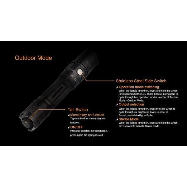 best deals on fenix pd35 tac flashlight v3.0 Rechargeable Tactical Flashlight, 1700 Lumens EDC with Organizer (Black) : Sports & Outdoors The LED battery life indicator under the charging port automatically displays battery status whenever the light is turned on Fenix PD35 V3.0 Flashlight Black