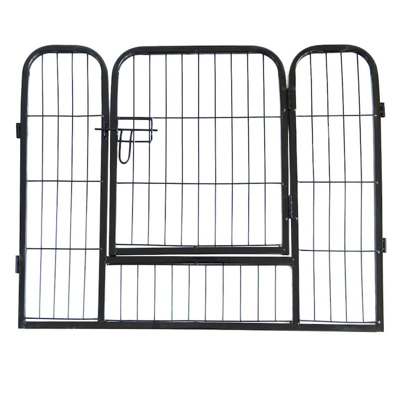 Large Metal Puppy Dog Run Fence Indoor and Outdoor Use