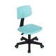 preview thumbnail 23 of 30, HomyLin Plastic Adjustable Rolling Kids Study Desk Chair Armless Turquaise