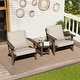 preview thumbnail 67 of 128, 21 W x 22 D in. Deep Seat Outdoor Cushion Set by Crestlive Products