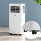 preview thumbnail 8 of 16, HOMCOM 8000 BTU Portable Air Conditioner for Rooms Up to 345 Sq. Ft., 3-in-1 AC Unit with Dehumidifier, Remote