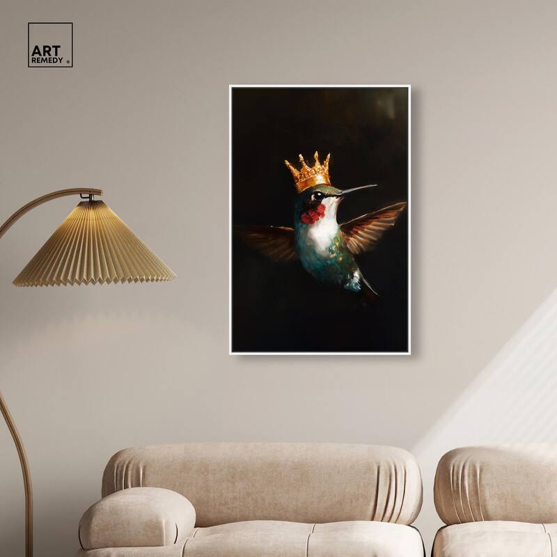 Royal Bird I Canvas by Art Remedy