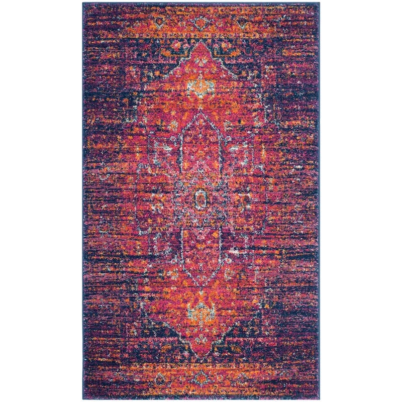SAFAVIEH Evoke Spasenka Vintage Boho Medallion Rug