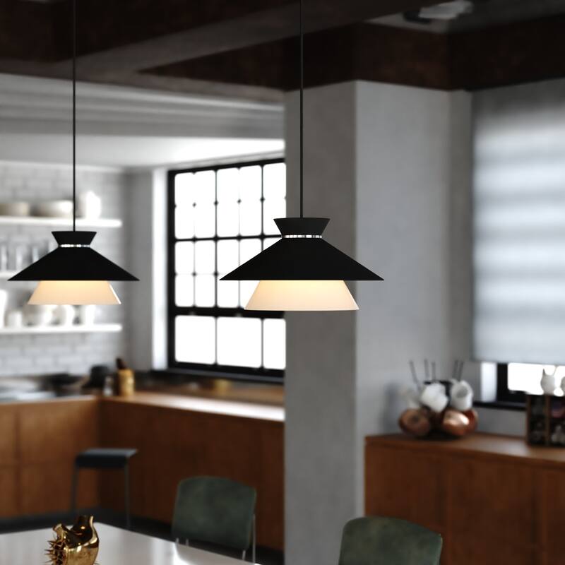 Vaxcel Lighting P0440 Loomis 15" Wide Pendant