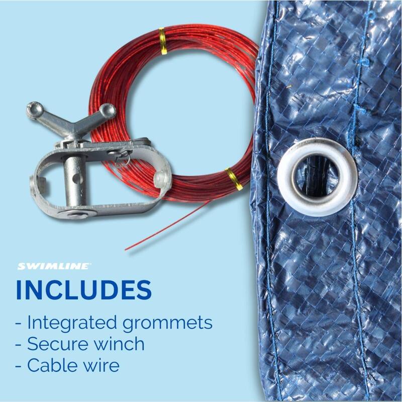 Oval Super Guard Above Ground Swimming Pool Winter Cover