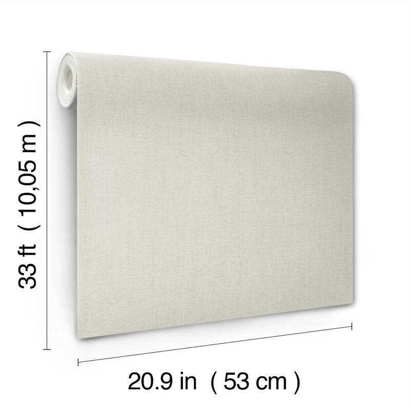 A-Street Prints Naim Grey Solid Texture Wallpaper