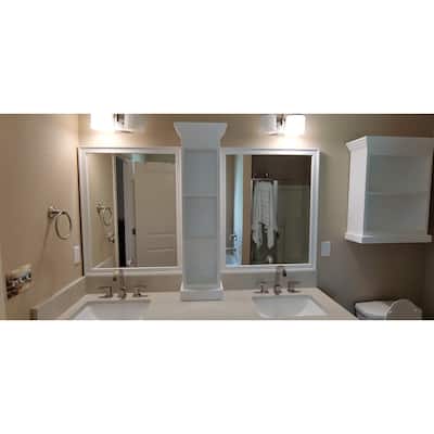 Frame My Mirror White Framed Wall Mirror, Morgan Design