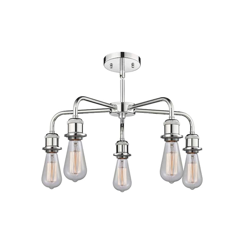Innovations Lighting 516-5CR-14-25 Fenton Chandelier Fenton 5 Light