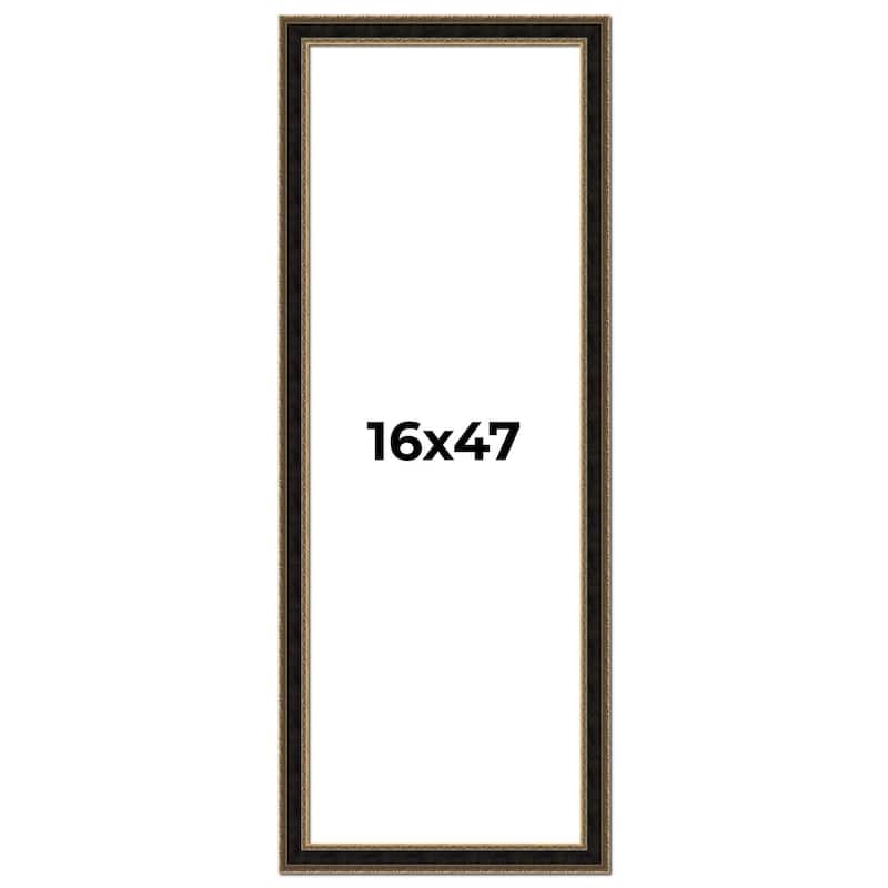 16x47 Frame Gold Antique Vintage Sold Wood Picture Frame | 1.75 Inch