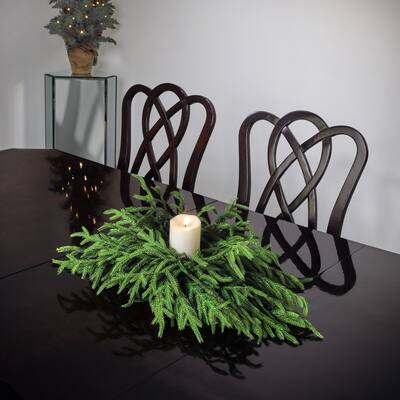 24" Just Cut Norfolk Pine Centerpiece by Valerie