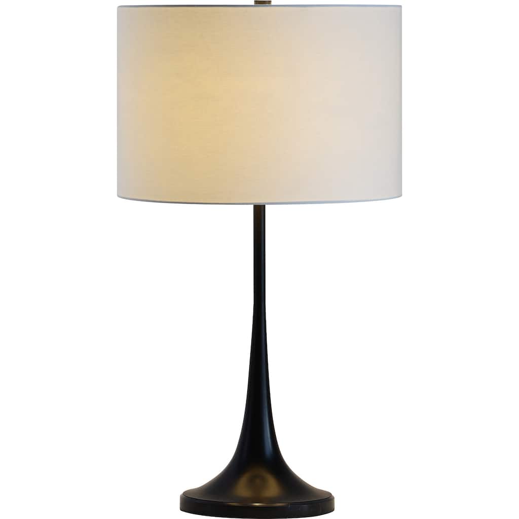Renwil Salvora 27" Length Table Lamp, Black