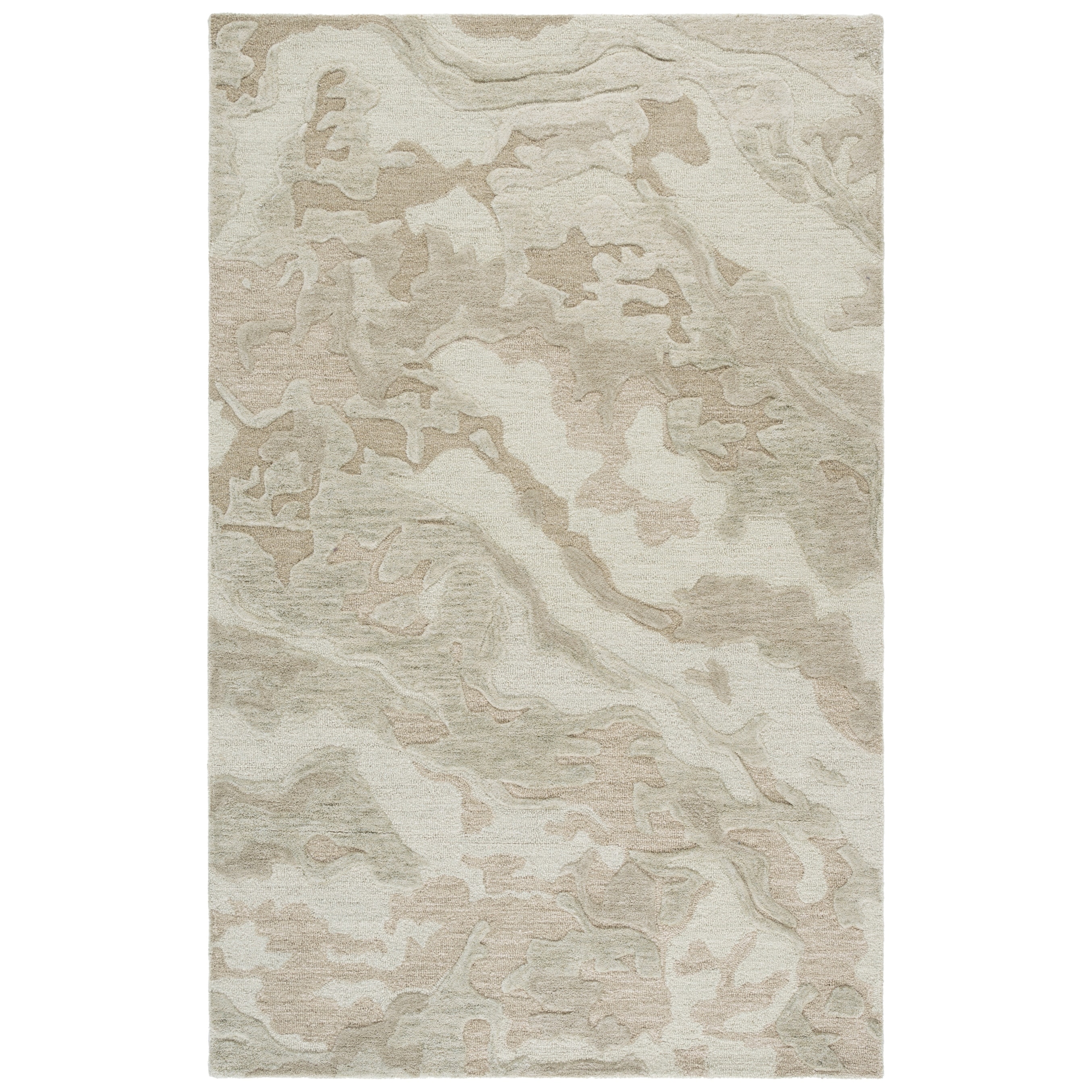 SAFAVIEH Handmade Ebony Teunie Wool Rug