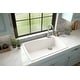 preview thumbnail 31 of 64, Karran Drop-In Quartz Composite 34 in Single Bowl Kitchen Sink with Accessories