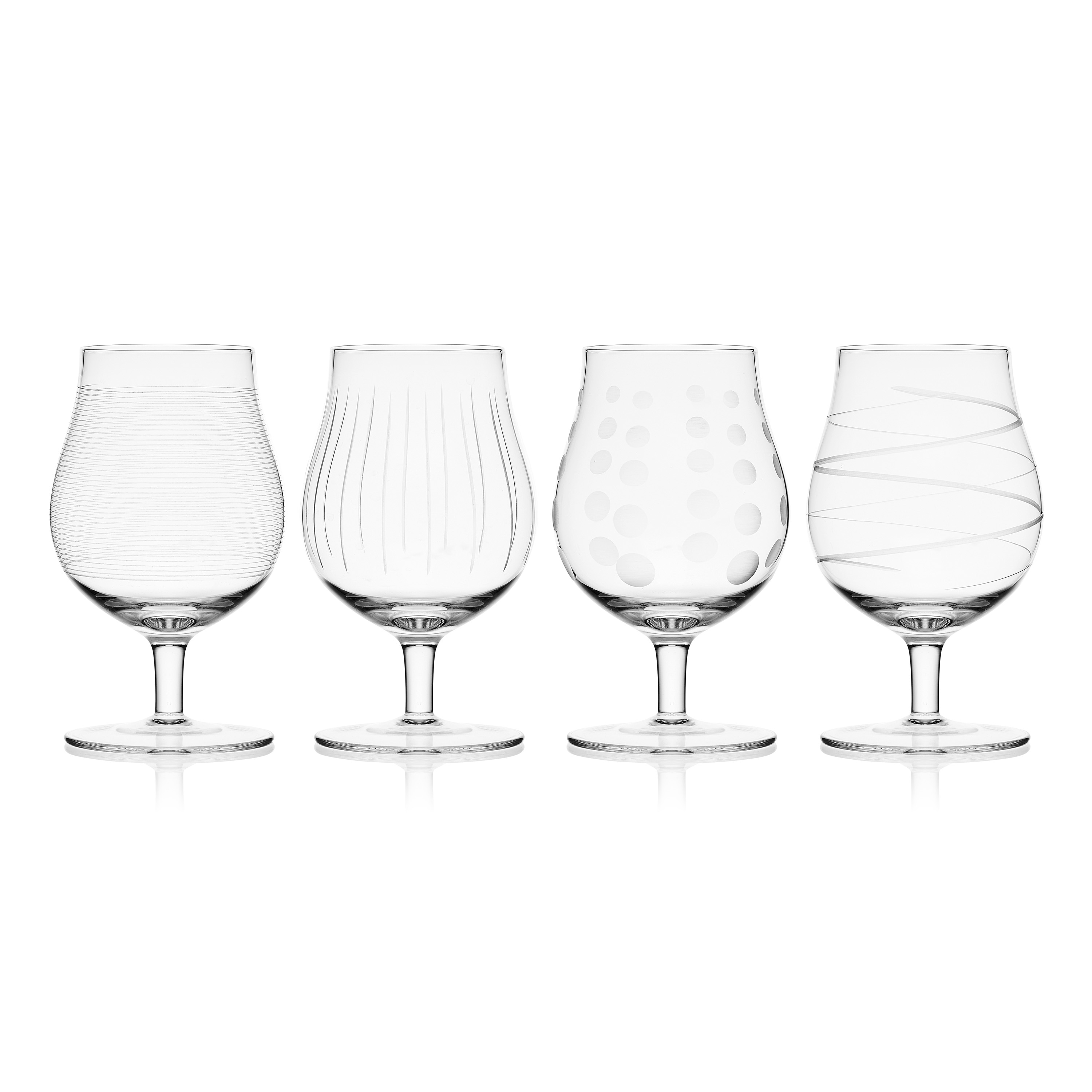 Mikasa Cheers 18OZ Belgian Beer Glass Set of 4 N A Bed Bath
