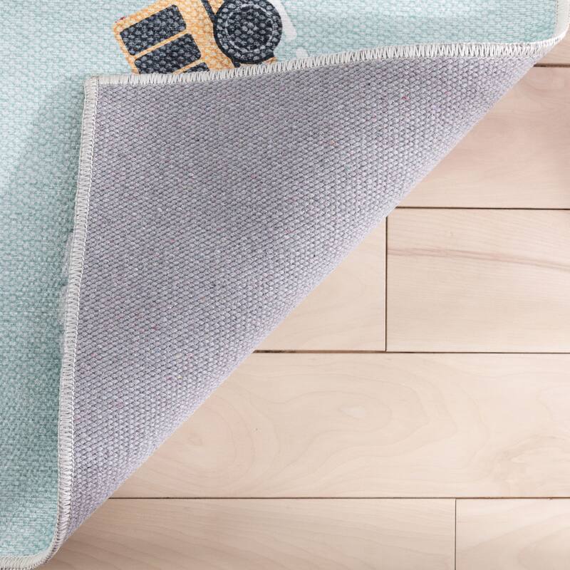 Well Woven Kids Rugs Traffic Modern Machine Washable Area Rug