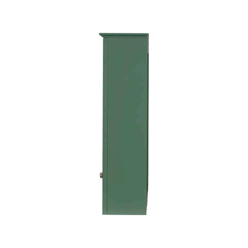 Medicine Cabinet with Mirror, Wall Mounted Bathroom Storage Cabinet, Bathroom Wall Cabinet with Mirror Door & 3 Open Shelves