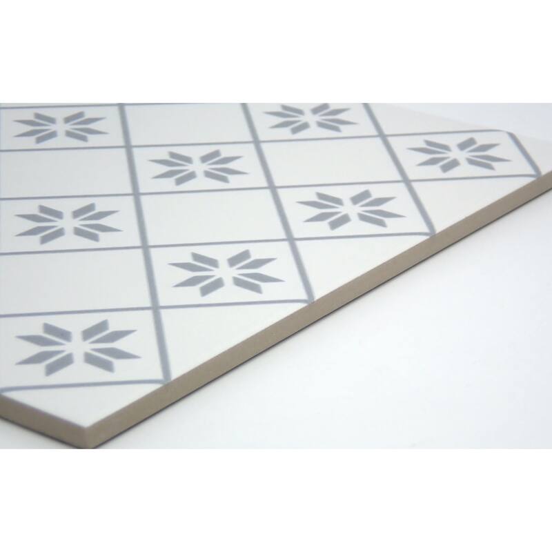 Emser Tile F39GEOM1010V2 Geometry - 10" x 10" Square Floor and Wall