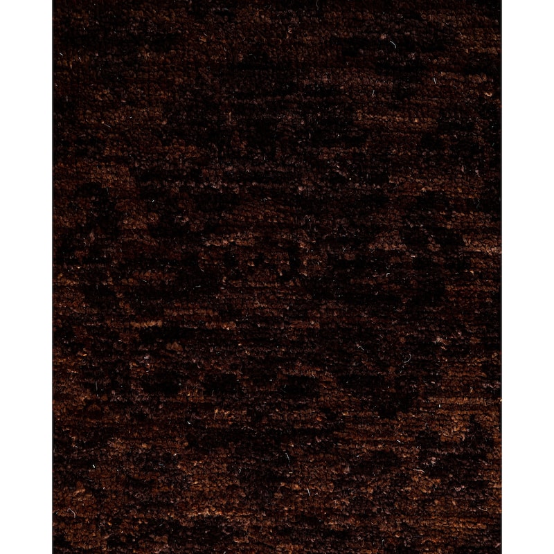 Overdyed One-of-a-Kind Hand-Knotted Area Rug - Brown - 6' 1" x 8' 7"