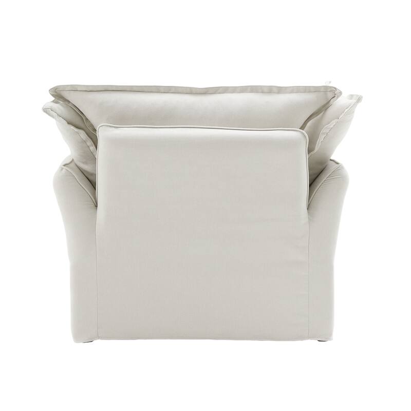 43'' Velvet Upholstery Single Sofa